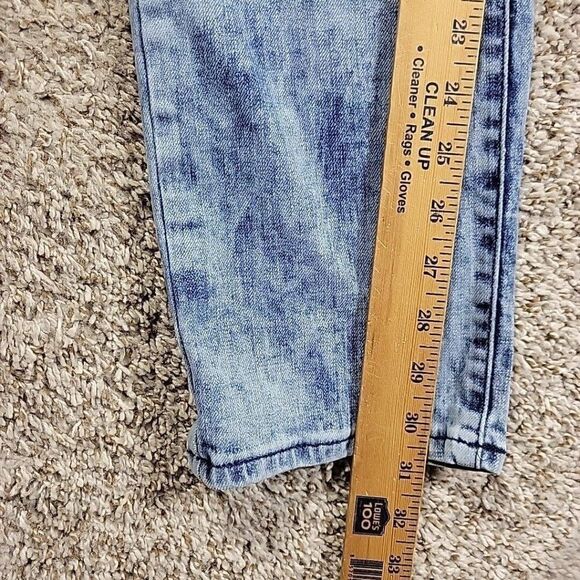 Arizona Jeans Mens 32x31 Tag 32x32 Skinny Distressed Denim Flex Denim - Picture 4 of 7